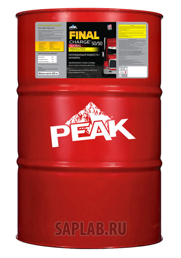 Купить Peak RFXEB51 Антифриз Final Charge 50/50 (готовый)