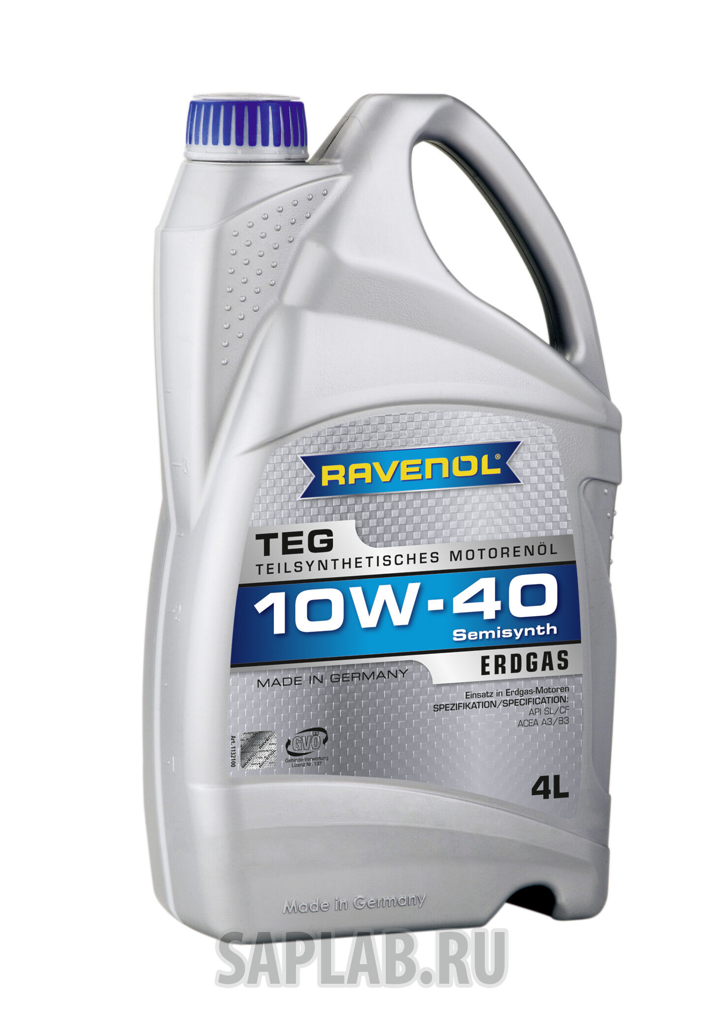 Купить Ravenol 4014835726598 TEG SAE 10W-40 ( 4л) new