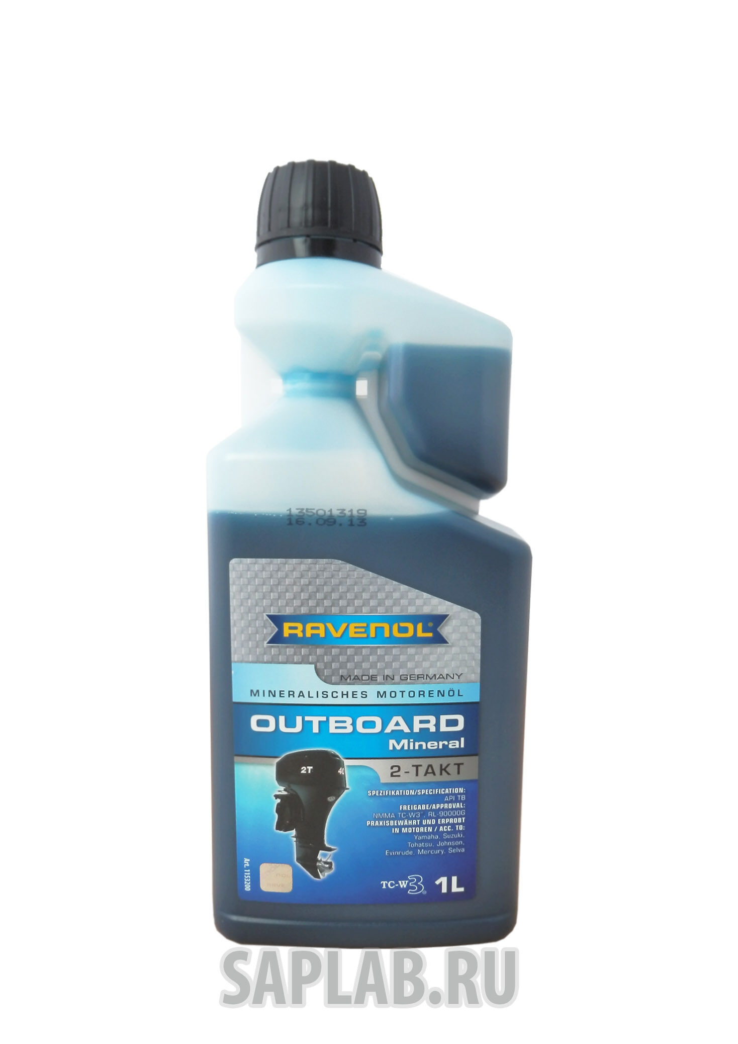 Купить Ravenol 4014835780316 для 2Т лод.моторов Outboard 2T Mineral с дозатором ( 1л) new
