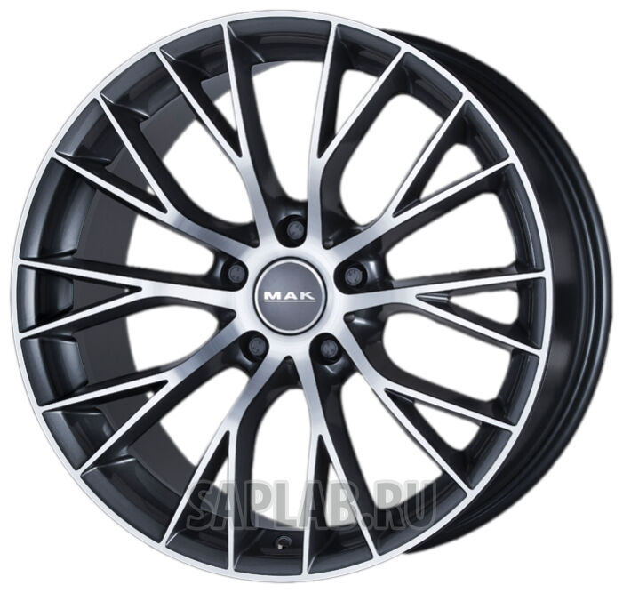 Купить Mak WHS101866 Munchen 18/8 ET43 Gun metallic - mirror face