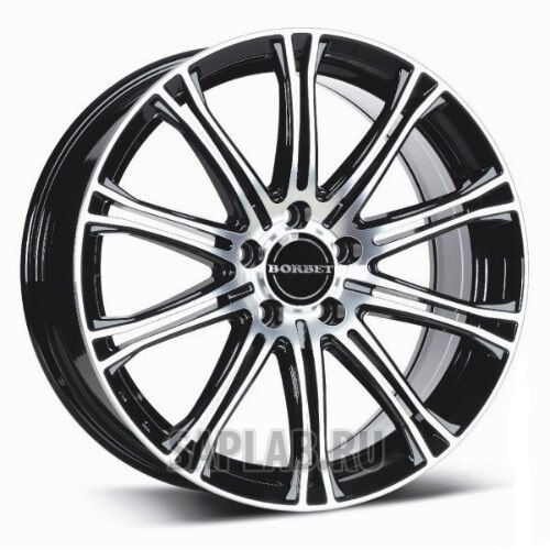 Купить Borbet WHS063350 CW1/5 18/8 ET45 Schwarz poliert