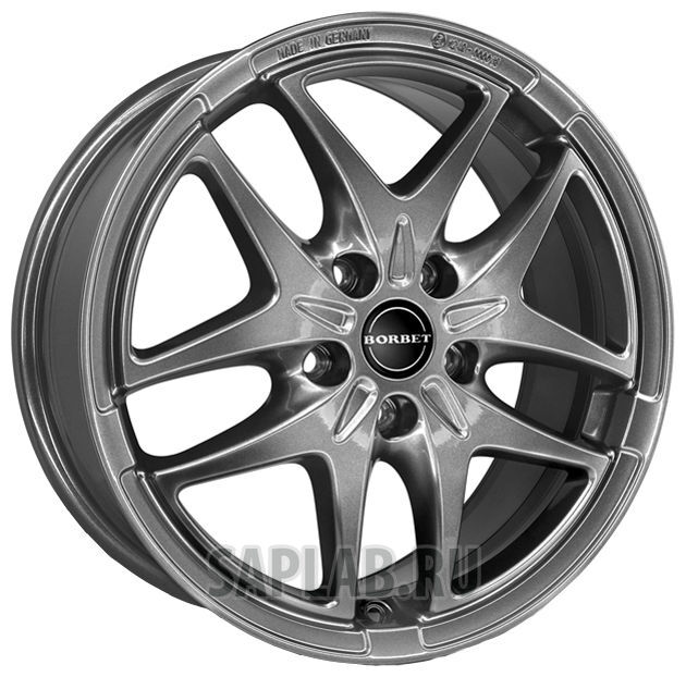 Купить Borbet WHS024978 Xb 17/7 ET54 Metal grey