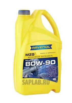 Купить запчасть RAVENOL - 4014835734692  Getriebeoel MZG SAE 80W-90 GL 4