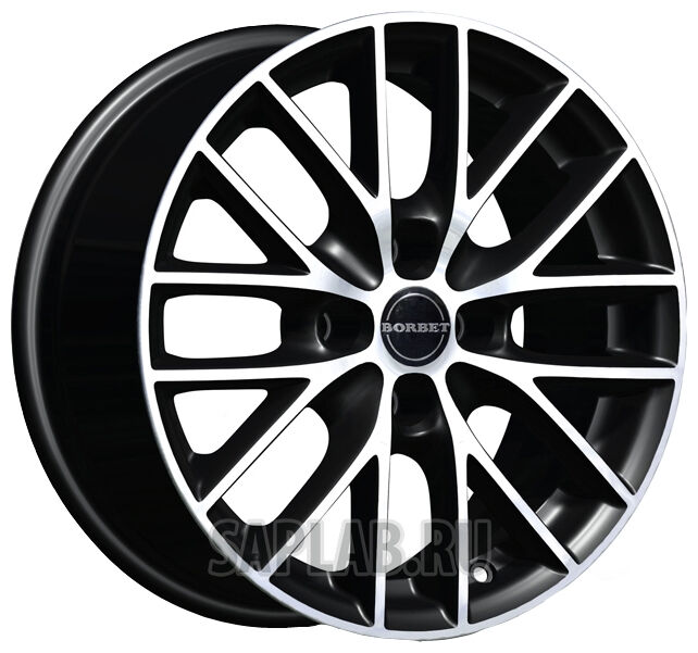 Купить Borbet WHS093999 BS4 16/7 ET35 Schwarz poliert