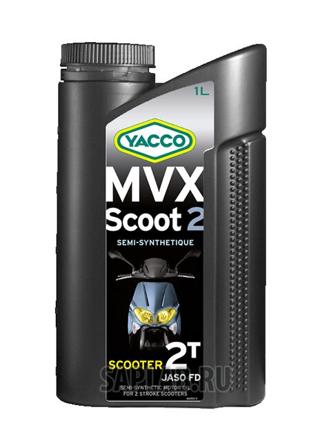 Купить Yacco 333825 для скутеров двухтактное MVX SCOOT