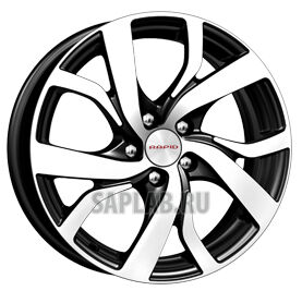 Купить Rapid R13943 RAPID ПАЛЕРМО АЛМАЗ (KC607) 6.5X16 5/114.3 ET45 d66.1 /black/ [r13943]