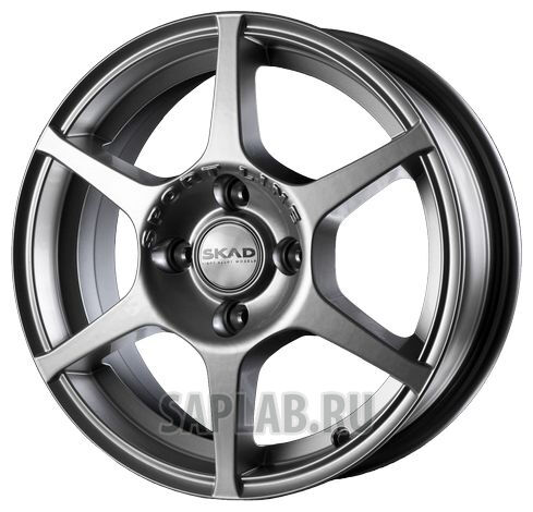 Купить Skad 1280008 Диск R14 Скад 5.5J 4х100 et38/67.1 Ягуар Сел.