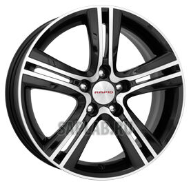 Купить Rapid R13934 RAPID БОРЕЛЛИ АЛМАЗ (KC613) 6.5X16 5/112 ET42 d57.1 /black/ [r13934]