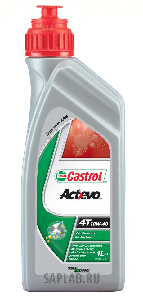 Купить Castrol 151A84  ACT>EVO 4T 10W-40, 1 л