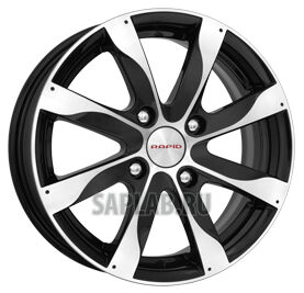 Купить Rapid R14248 RAPID ДЖЕМИНИ АЛМАЗ (KC617) 6.0X15 4/114.3 ET43 d67.1 /black/ [r14248]
