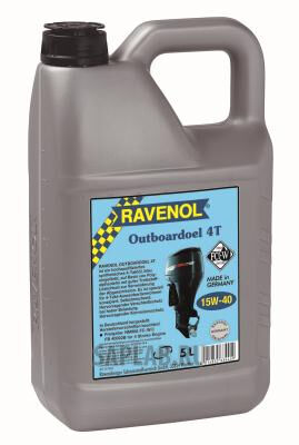Купить Ravenol 4014835634459 OutboardOEL 4T SAE 15W-40, 5л