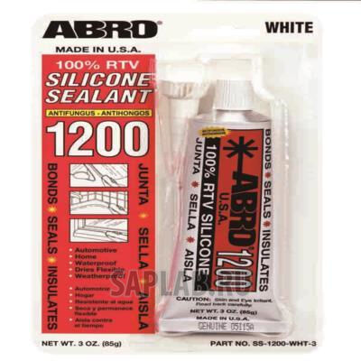 Купить Abro SS1200W85 Герметик силиконовый, белый, 85гр