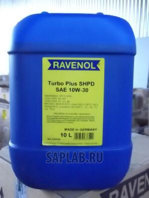 Купить Ravenol 4014835637542 SHPD SAE 10W30, 10л