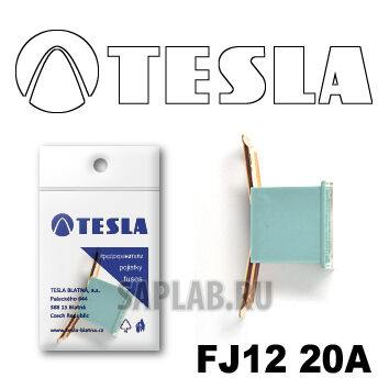 Купить Tesla FJ1220A Предохранитель картриджного типа FJ12 20А