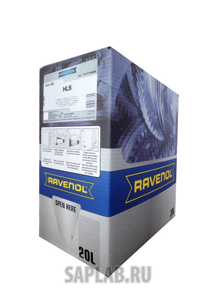 Купить Ravenol 4014835773325 HLS SAE 5W-30 (20л)