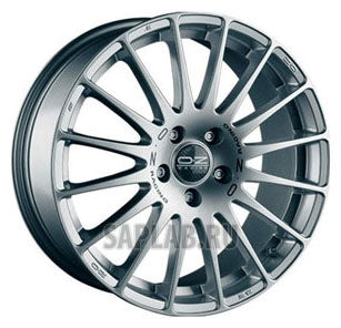 Купить Oz WHS063180 Superturismo GT 17/8 ET40 Race silver + black lettering