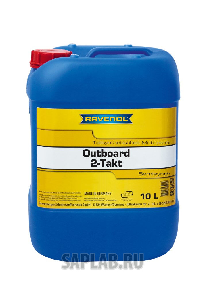 Купить Ravenol 4014835728349 Outboardoel 2T teilsynth., 10л