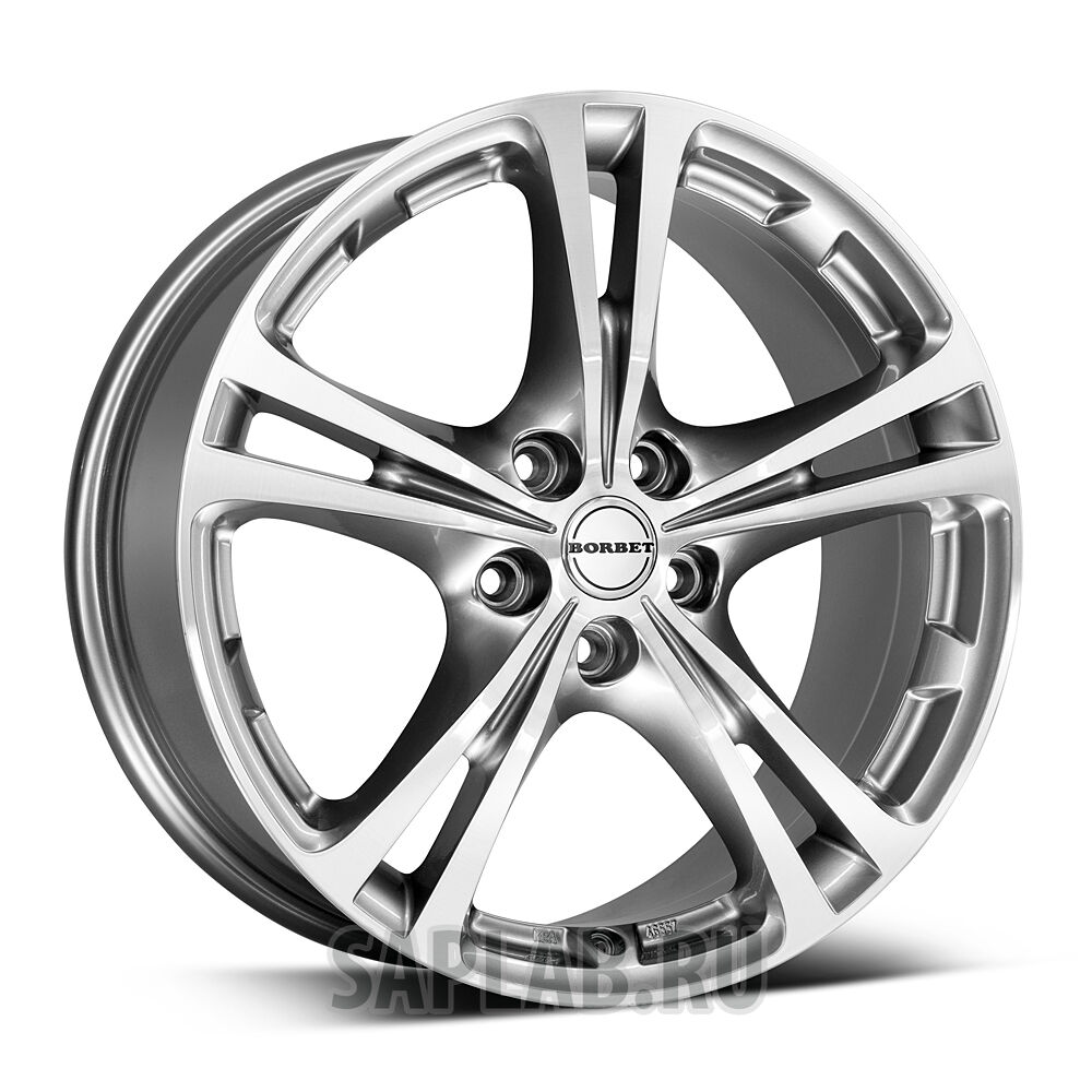 Купить Borbet WHS059664 XL 18/8 ET35 Blackchrome-poliert