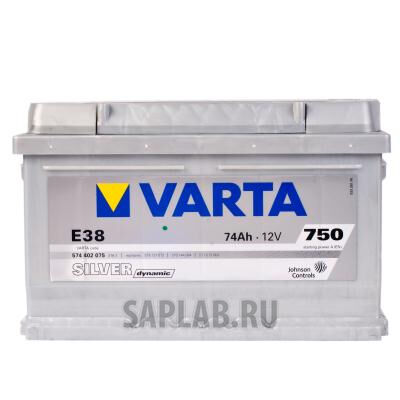 Купить Varta 574402075 Silver Dynamic E38 74/Ч 574402075