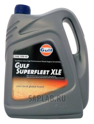 Купить Gulf 8717154952049 Superfleet XLE SAE 10W-40 (4л)
