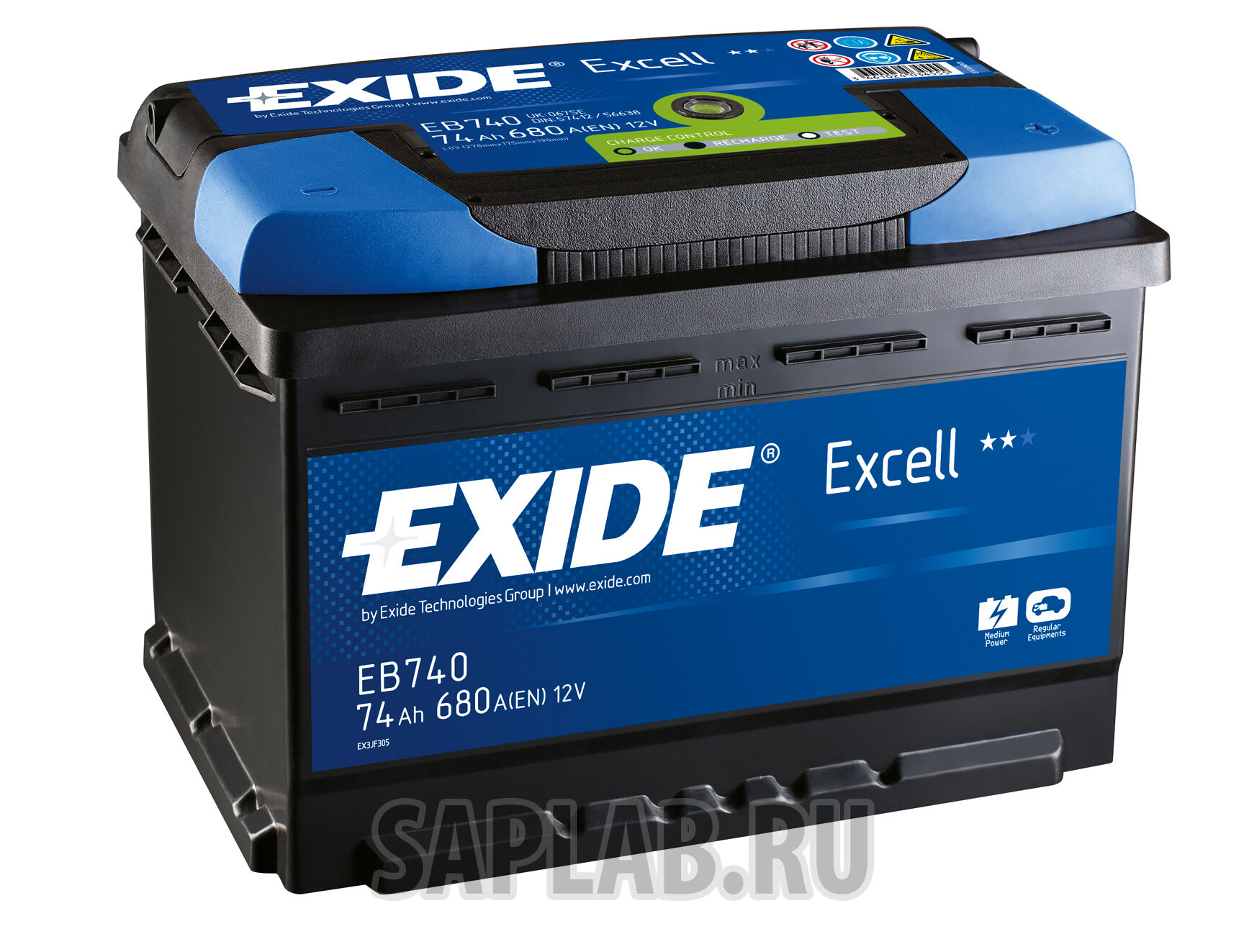 Купить Exide EB740 74/Ч Excell EB740