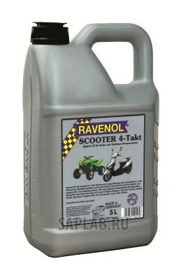 Купить Ravenol 4014835102958 Scooter 4-Takt Teilsynth, 5л