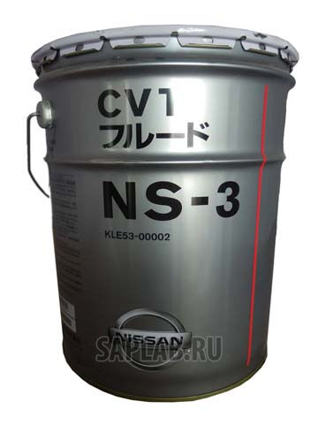 Купить Nissan KLE5300002 Трансмиссионное масло  CVT Fluid NS-3 (20л)