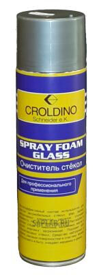 Купить Croldino 40026508 Очиститель стёкол Spray Foam Glass, 650мл