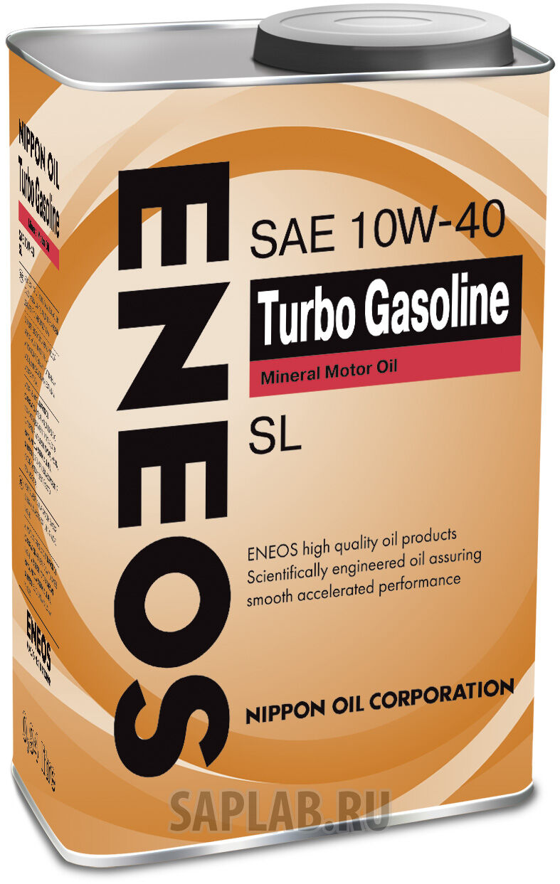 Купить Eneos OIL1440 Turbo Gasoline SL 10W-40, 0.946л