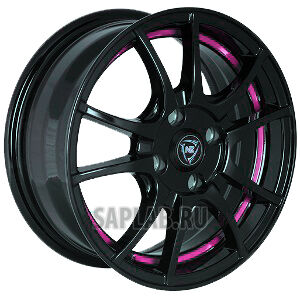 Купить Nz WHS077803 F-43 16/6,5 ET50 Bkrsi