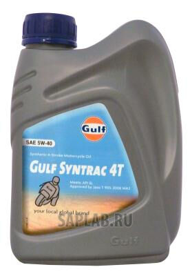 Купить Gulf 8717154952759 Syntrac 4T 5W-40