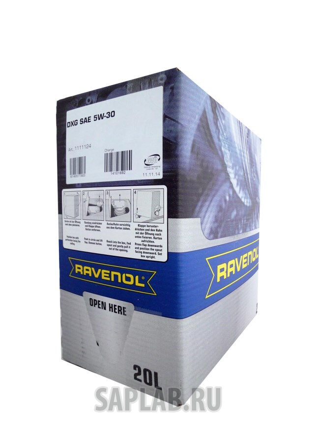Купить Ravenol 4014835773820 DXG SAE 5W-30 (20л)