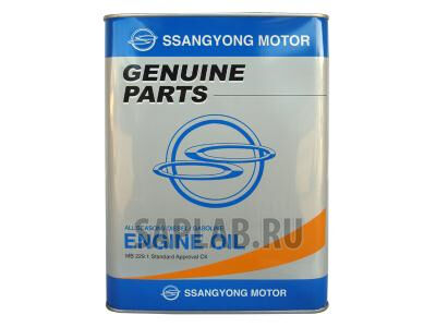 Купить Ssangyong 0000000390 All Seasons Diesel/Gasoline SAE 10W40 (MB 229.1)