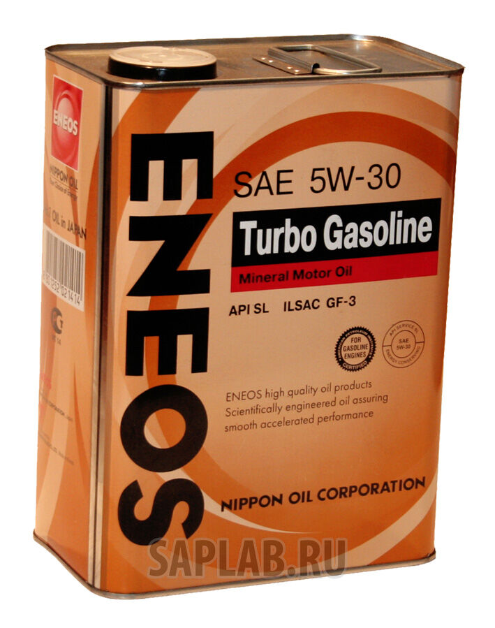 Купить Eneos OIL1446 Turbo Gasoline SL 5W-30, 0.946л
