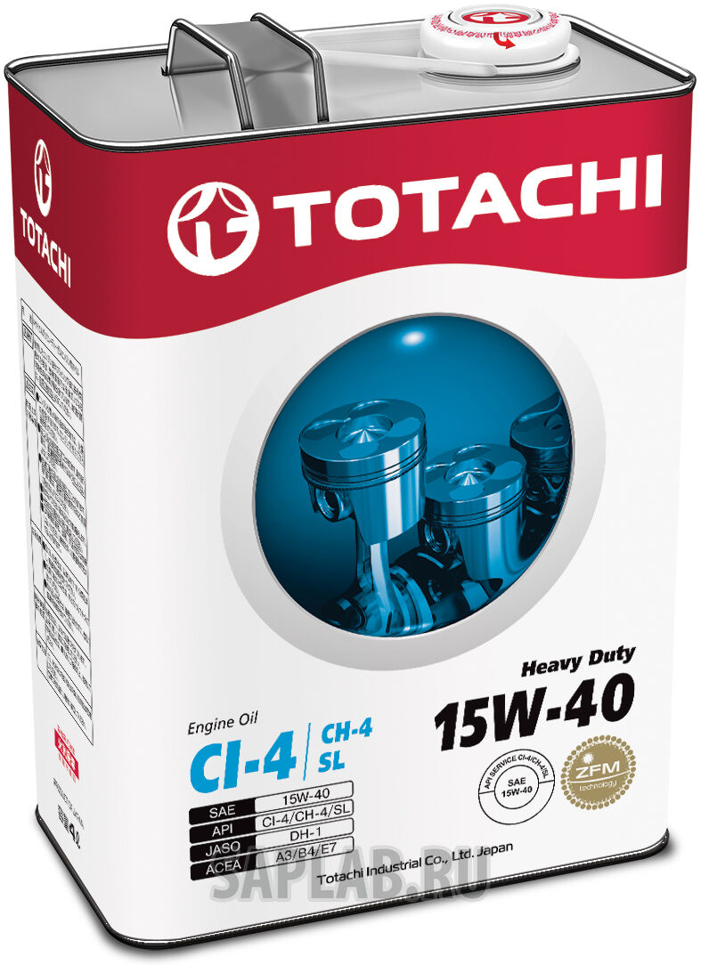 Купить Totachi 4562374690301 Heavy Duty CI-4/CH-4/SL 15W-40, 4л