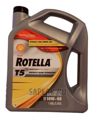 Купить Shell 021400561267 Rotella T5 10W-40