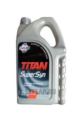 Купить Fuchs 4001541225972 Titan SuperSyn SAE 5W-40 (5л)