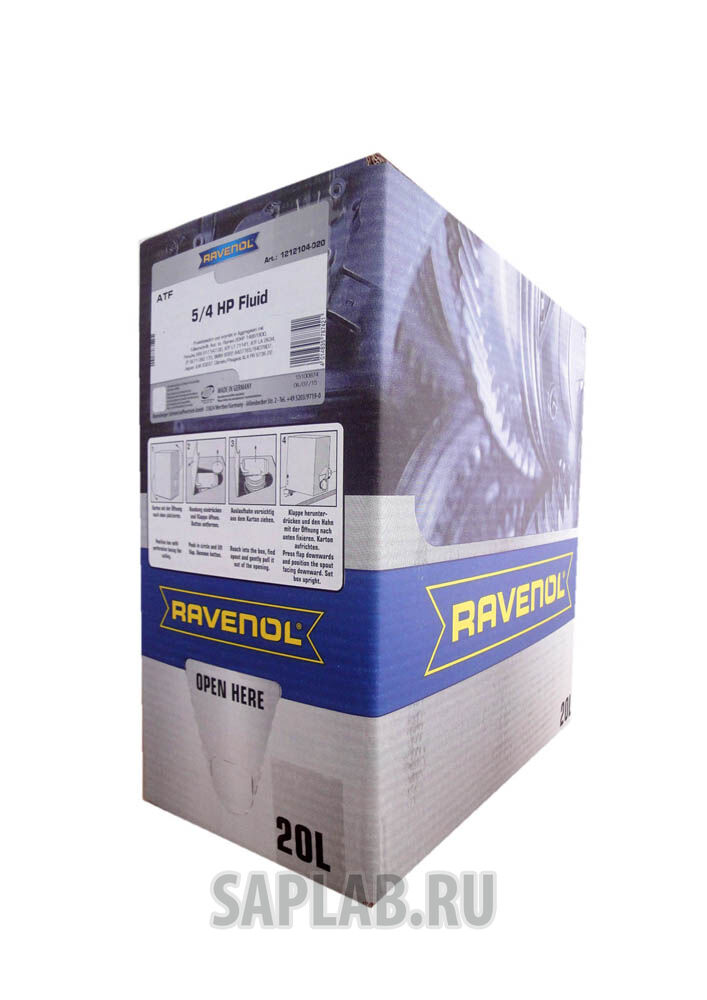 Купить запчасть RAVENOL - 4014835787421 Трансмиссионное масло  ATF 5/4 HP (20л)