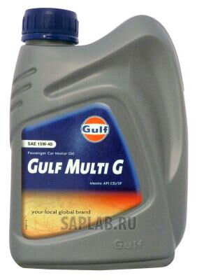 Купить Gulf 8717154952919 MULTI G 15W-40