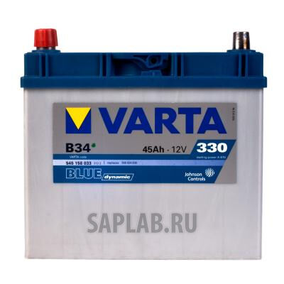 Купить Varta 545158033 Blue Dynamic B34 45/Ч 545158033