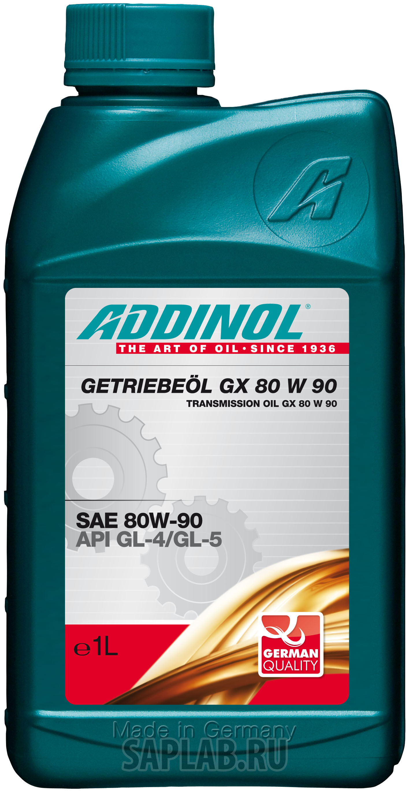 Купить Addinol 4014766070975 Getriebeol GX 80W 90 1L