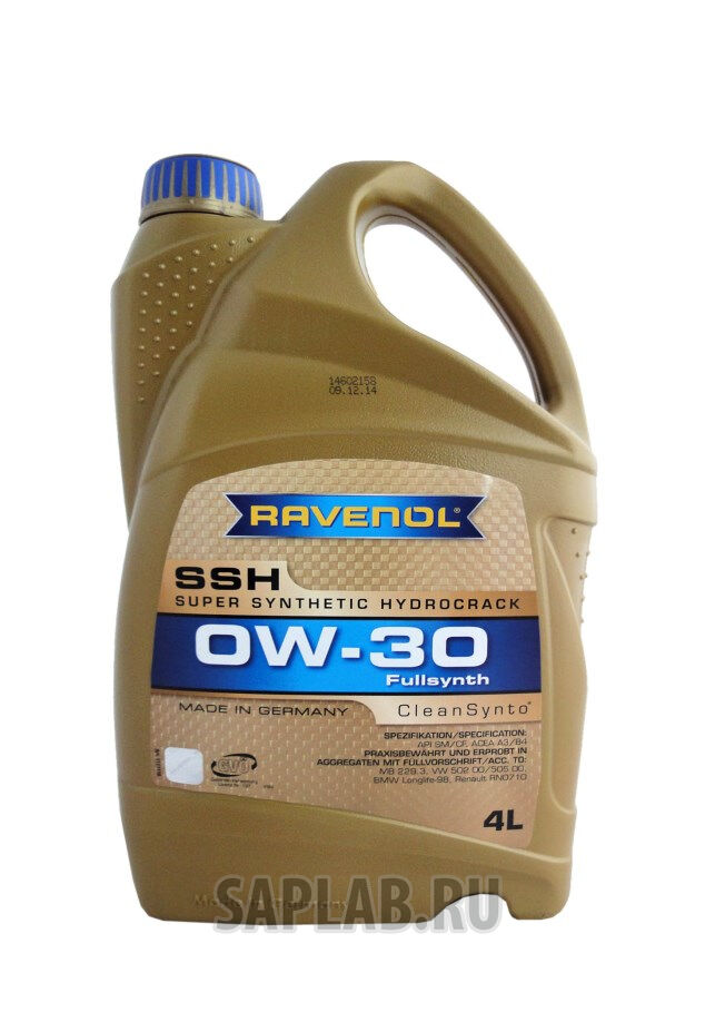 Купить Ravenol 4014835795396 Super Synthetic Hydrocrack (4л)