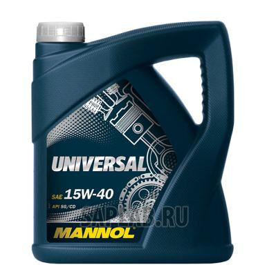 Купить Mannol 4036021400273 Universal SAE 15W/40
