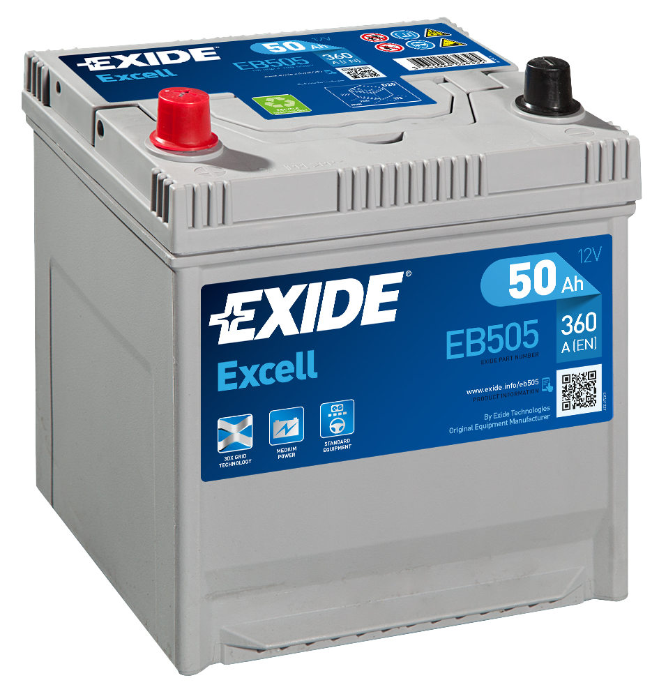 Купить Exide EB505 50/Ч Excell EB505