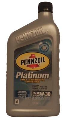 Купить Pennzoil 071611000369 Platinum European Ultra Diesel 5W-30