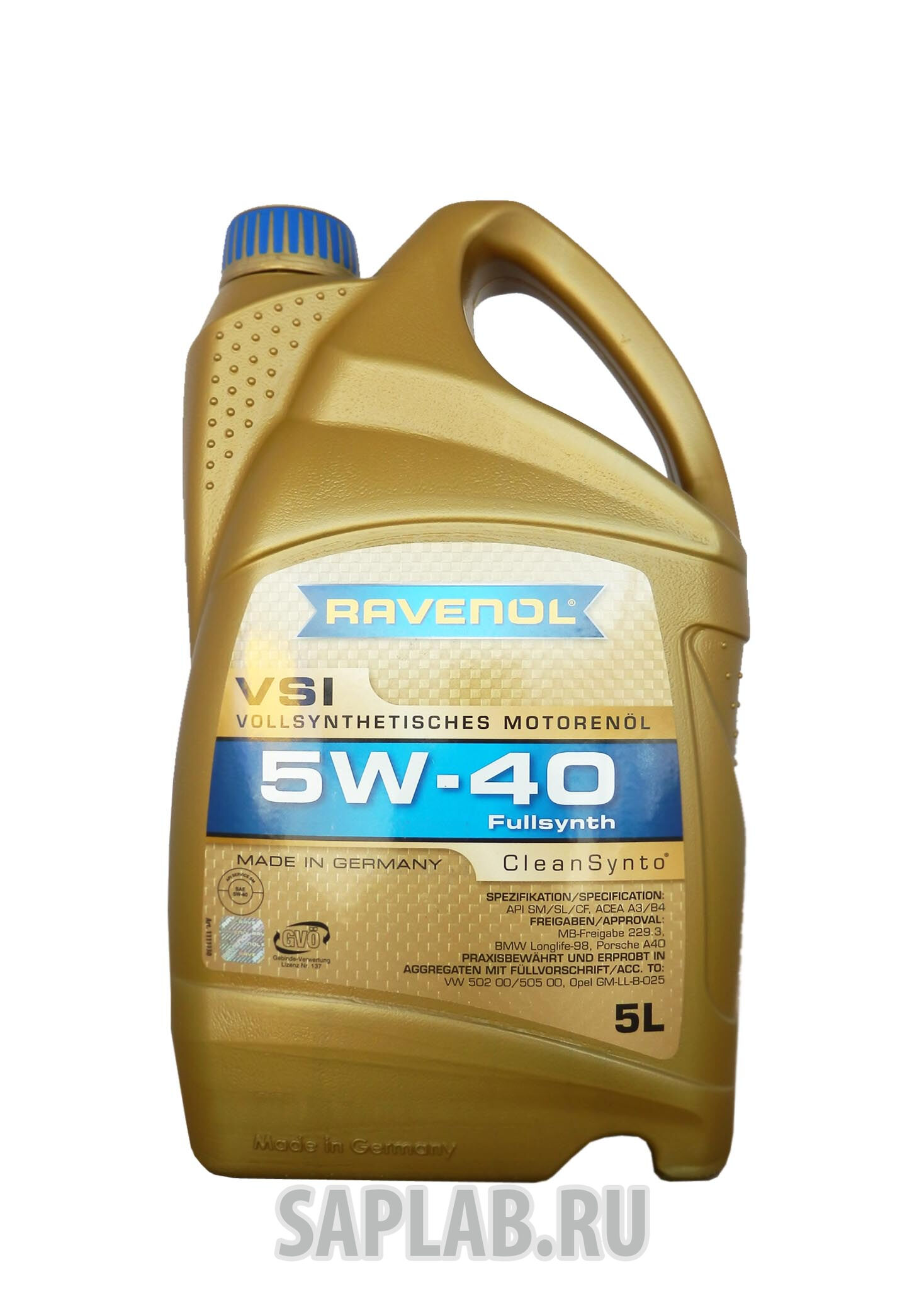 Купить Ravenol 4014835723559 VSI SAE 5W-40 ( 5л) new