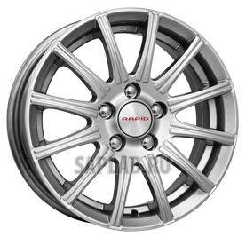 Купить Rapid R21795 RAPID СИЕСТА (KC474) 6.0X15 4/114.3 ET46 d67.1 /black platinum/ [r21795]