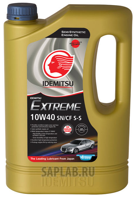 Купить Idemitsu 300150267460E0020 Extreme Touring Sn/Cf (S-S) 10W40 4л