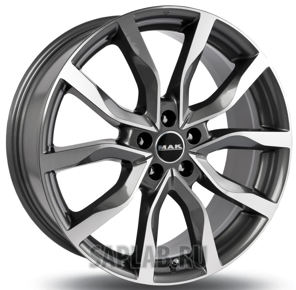 Купить Mak WHS063875 Highlands 19/9 ET53 Gun metallic - mirror face