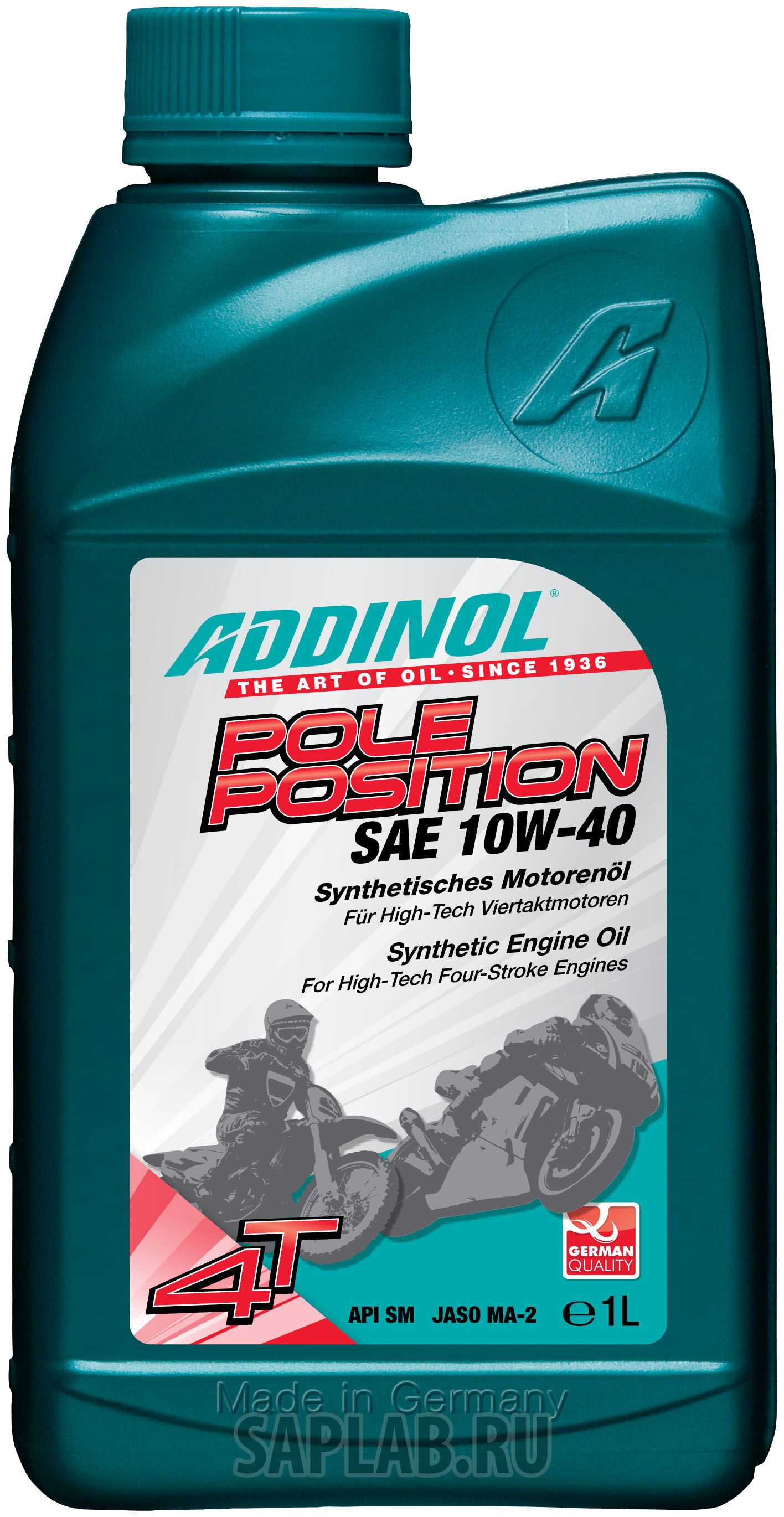 Купить Addinol 4014766073419 Pole Position 10W-40, 1л